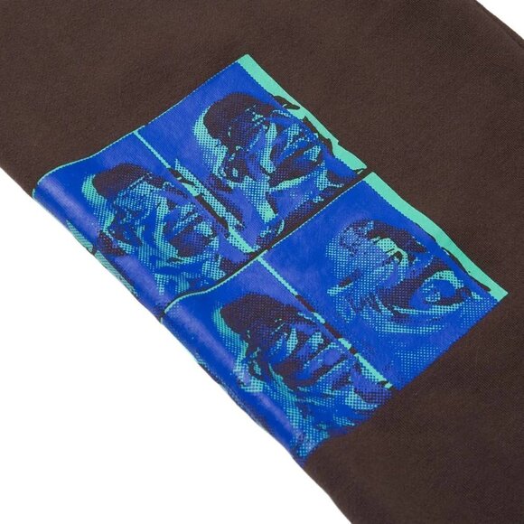 Huf Unsung Crew Womens Vintage Brown + Blue Sweatpants - Picture 8 of 8